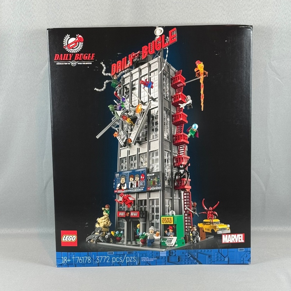 Lego Marvel #76178 Daily Bugle Spider-Man Retired Brand New Factory Sealed